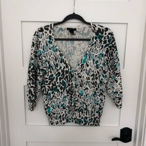 New York & Company Sweaters - New York & company leopard sweater New York & Company Sweaters - New York & company leopard sweater